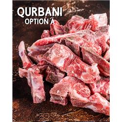 Abrahams Qurbani Lamb Option A: Diced on Bone