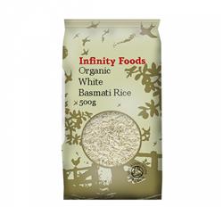 Organic White Basmati Rice (500g)