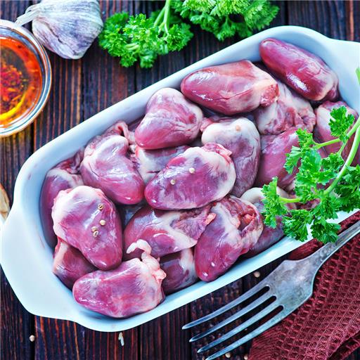 Frozen Free-Range Chicken Heart