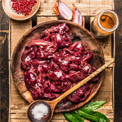 Frozen Free-Range Chicken Livers