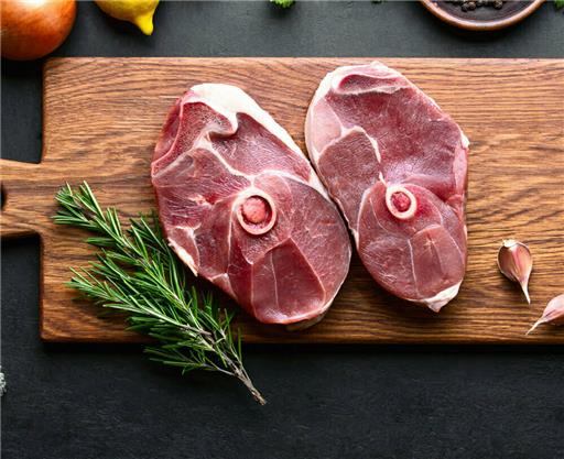 Abraham's Tayib Lamb Leg Steaks