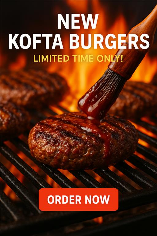 Angus Kofta Burger 4x 114g