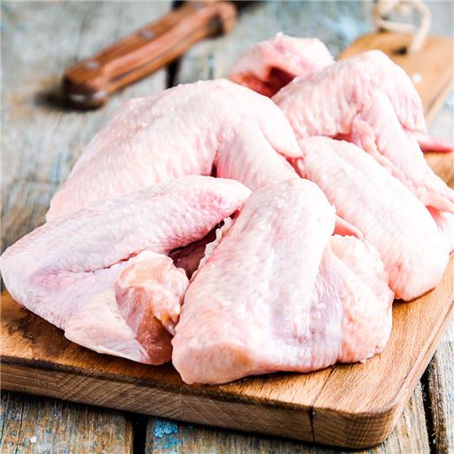 Frozen Free-Range Chicken Wings (500g)