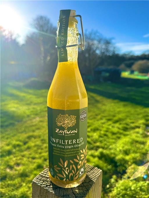 Zaytoun Unfiltered Extra Virgin Organic Olive Oil 500ml