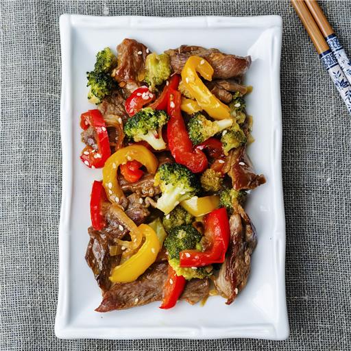 Buy Stir-Fry Beef Strips (500g) - Abraham's