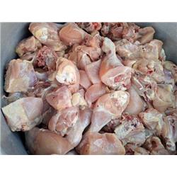 Abraham's Tayib Chicken Diced On Bone - Skinless (1.8kg)