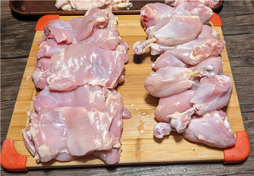 Abraham's Tayib Chicken Quartered - Skinless (1.8kg)