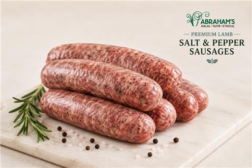 Premium Lamb Salt & Pepper Sausage