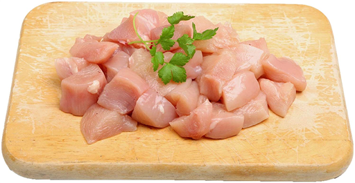 Free-Range Chicken Diced Boneless and Skinless (500g)